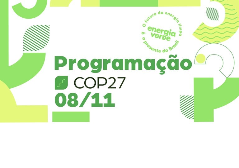 Programação oficial do pavilhão brasileiro na COP27 tem início nesta terça-feira