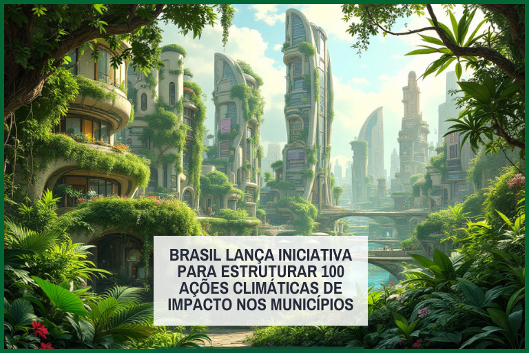 Brasil lança iniciativa para estruturar 100 ações climáticas de impacto nos municípios