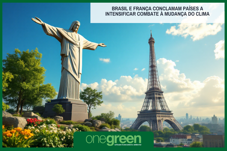 No Dia Mundial do Meio Ambiente, Brasil e França conclamam países a intensificar combate à mudança do clima