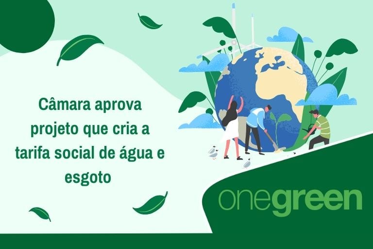 Câmara aprova projeto que cria a tarifa social de água e esgoto