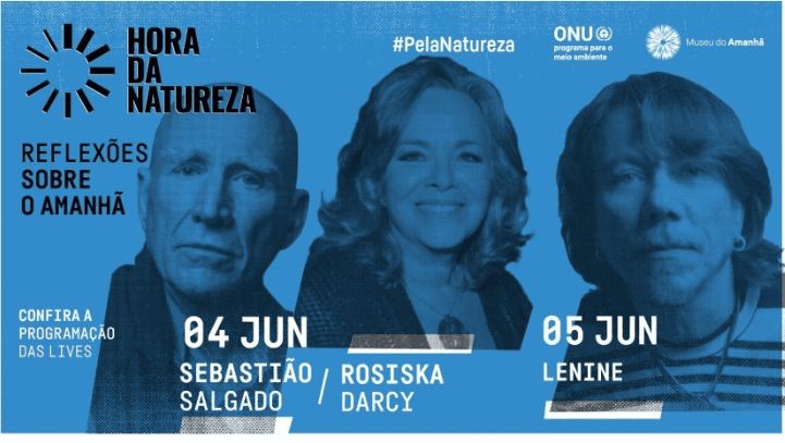 Dia Mundial do Meio Ambiente terá bate-papo com Sebastião Salgado e Rosiska Darcy e live com Lenine